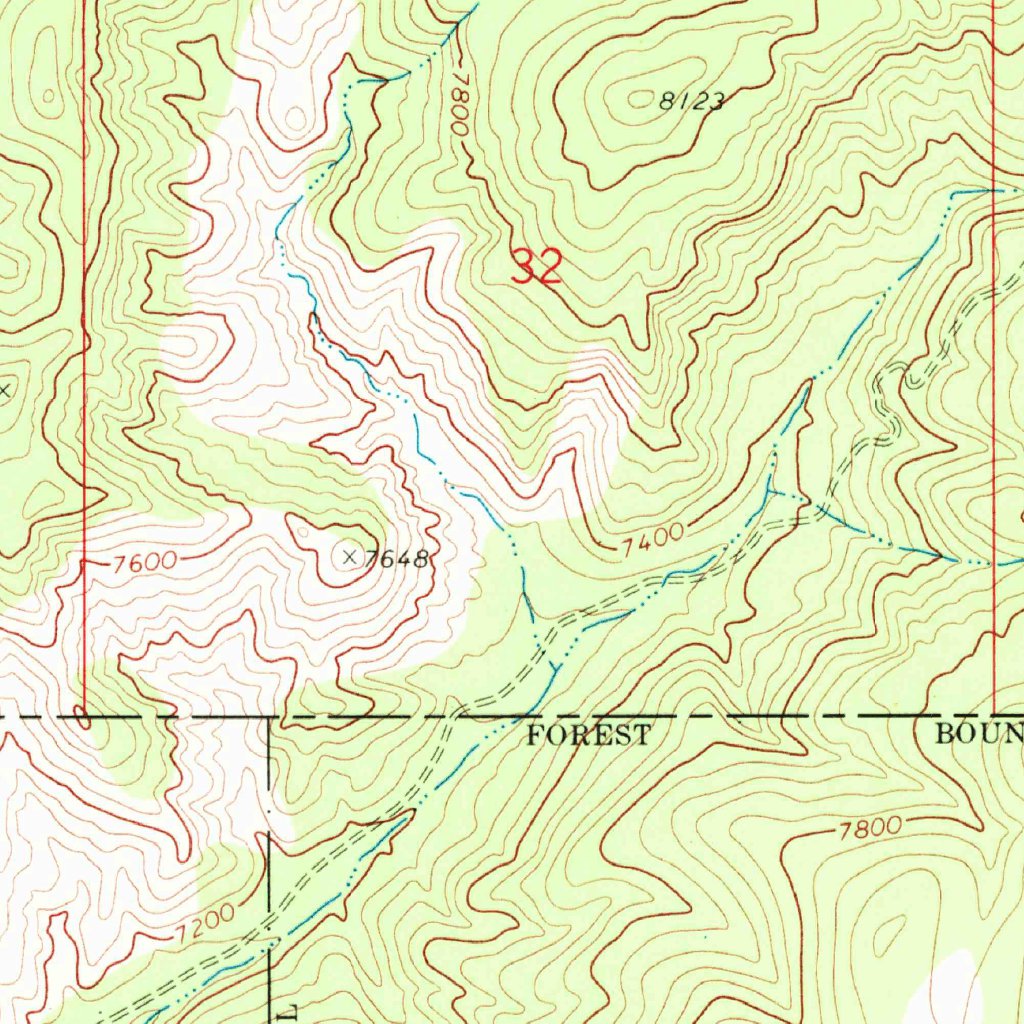 Angle, UT (1970, 24000-Scale) Map by United States Geological Survey ...