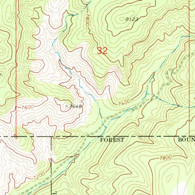 United States Geological Survey Angle, UT (1970, 24000-Scale) digital map