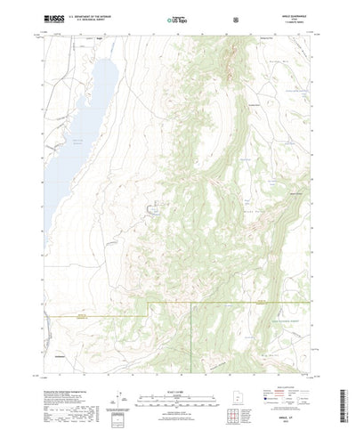 United States Geological Survey Angle, UT (2023, 24000-Scale) digital map