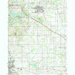 United States Geological Survey Angola East, IN (1993, 24000-Scale) digital map