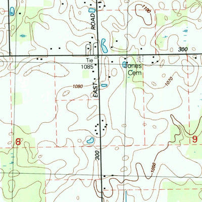 United States Geological Survey Angola East, IN (1993, 24000-Scale) digital map