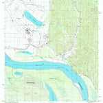 United States Geological Survey Angola, LA-MS (1996, 24000-Scale) digital map