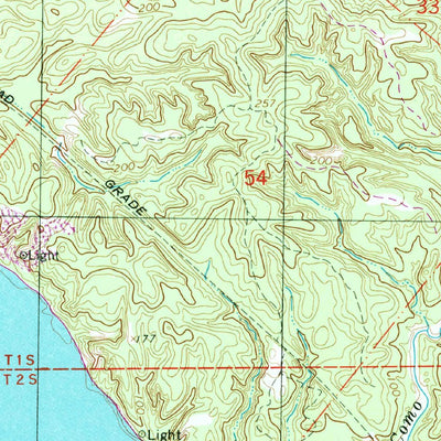 United States Geological Survey Angola, LA-MS (1996, 24000-Scale) digital map