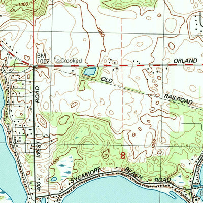 United States Geological Survey Angola West, IN (1992, 24000-Scale) digital map