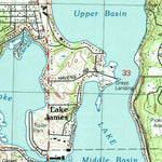 United States Geological Survey Angola West, IN (1992, 24000-Scale) digital map