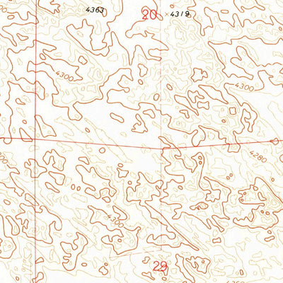 United States Geological Survey Angora NW, NE (1965, 24000-Scale) digital map