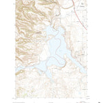 United States Geological Survey Angostura Reservoir, SD (2021, 24000-Scale) digital map
