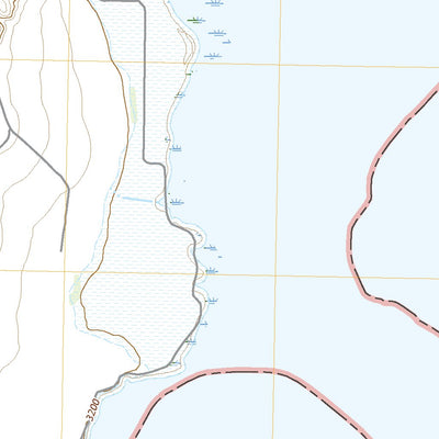 United States Geological Survey Angostura Reservoir, SD (2021, 24000-Scale) digital map