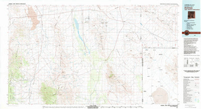 United States Geological Survey Animas, NM (1983, 100000-Scale) digital map