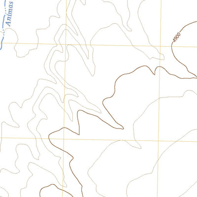 United States Geological Survey Animas Peak NE, NM (2023, 24000-Scale) digital map