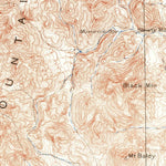 United States Geological Survey Animas Peak, NM (1918, 62500-Scale) digital map