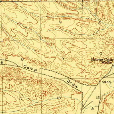 United States Geological Survey Animas Peak, NM (1920, 62500-Scale) digital map
