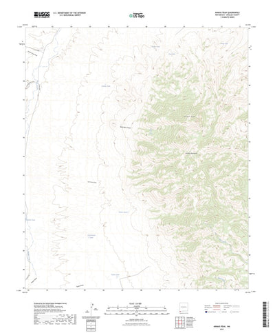 United States Geological Survey Animas Peak, NM (2023, 24000-Scale) digital map