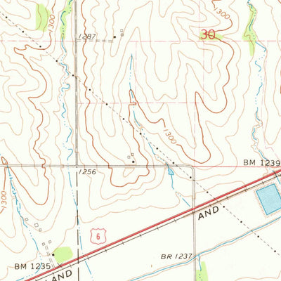 United States Geological Survey Anita, IA (1971, 24000-Scale) digital map