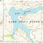 United States Geological Survey Anita, IA (1971, 24000-Scale) digital map