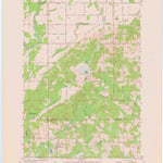 United States Geological Survey Aniwa, WI (1973, 24000-Scale) digital map
