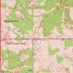 United States Geological Survey Aniwa, WI (1973, 24000-Scale) digital map