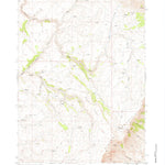 United States Geological Survey Ankle Creek, OR (1968, 24000-Scale) digital map