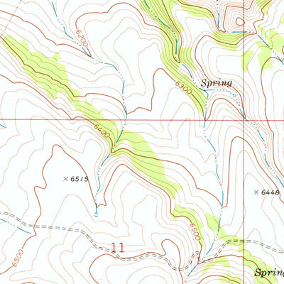 United States Geological Survey Ankle Creek, OR (1968, 24000-Scale) digital map