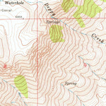 United States Geological Survey Ankle Creek, OR (1968, 24000-Scale) digital map