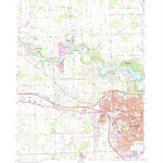 United States Geological Survey Ann Arbor West, MI (1965, 24000-Scale) digital map