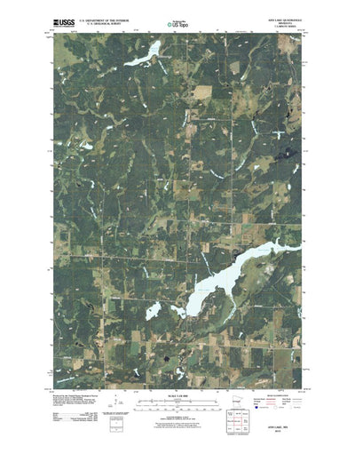 United States Geological Survey Ann Lake, MN (2010, 24000-Scale) digital map