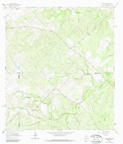 United States Geological Survey Anna Rose, TX (1963, 24000-Scale) digital map