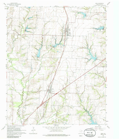 United States Geological Survey Anna, TX (1961, 24000-Scale) digital map