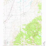 United States Geological Survey Annabella, UT (1980, 24000-Scale) digital map