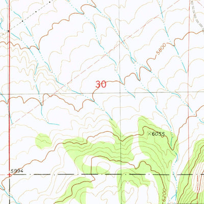 United States Geological Survey Annabella, UT (1980, 24000-Scale) digital map