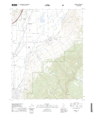 United States Geological Survey Annabella, UT (2023, 24000-Scale) digital map