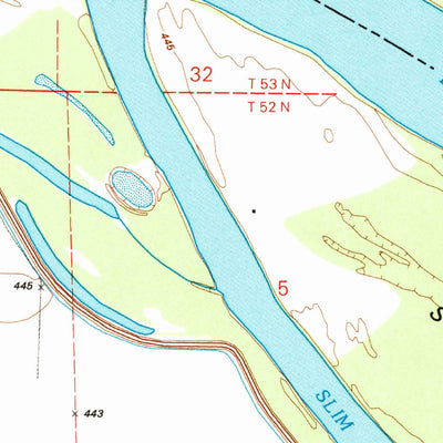 United States Geological Survey Annada, MO-IL (1993, 24000-Scale) digital map