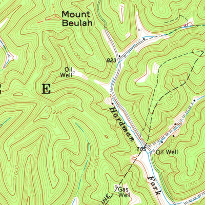 United States Geological Survey Annamoriah, WV (1966, 24000-Scale) digital map