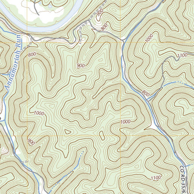 United States Geological Survey Annamoriah, WV (2023, 24000-Scale) digital map
