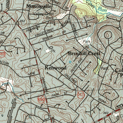 United States Geological Survey Annandale, VA (1994, 24000-Scale) digital map