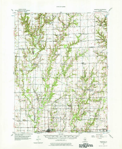 United States Geological Survey Annapolis, IL (1956, 62500-Scale) digital map