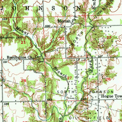 United States Geological Survey Annapolis, IL (1956, 62500-Scale) digital map