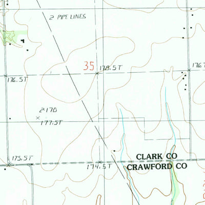 United States Geological Survey Annapolis, IL (1985, 24000-Scale) digital map