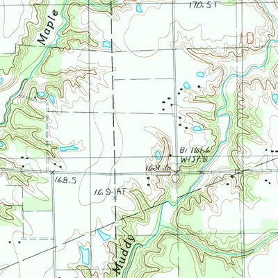 United States Geological Survey Annapolis, IL (1985, 24000-Scale) digital map