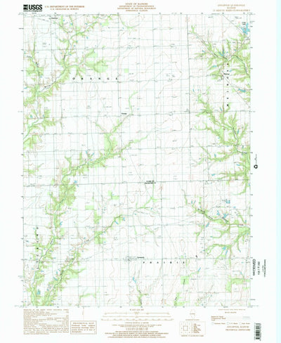 United States Geological Survey Annapolis, IL (1998, 24000-Scale) digital map