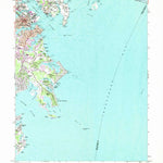 United States Geological Survey Annapolis, MD (1957, 24000-Scale) digital map