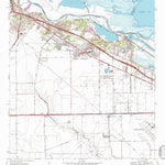 United States Geological Survey Annaville, TX (1969, 24000-Scale) digital map