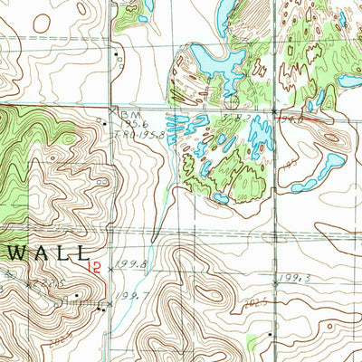 United States Geological Survey Annawan, IL (1983, 24000-Scale) digital map