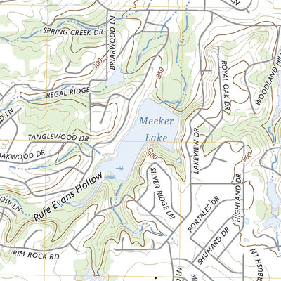 United States Geological Survey Annetta, TX (2023, 24000-Scale) digital map