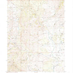 United States Geological Survey Annie Creek, NV (1986, 24000-Scale) digital map