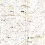 United States Geological Survey Annie Creek, NV (1986, 24000-Scale) digital map