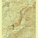 United States Geological Survey Anniston, AL (1900, 125000-Scale) digital map