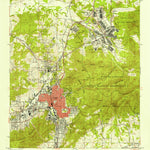 United States Geological Survey Anniston, AL (1947, 24000-Scale) digital map