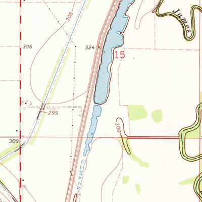 United States Geological Survey Anniston, MO (1969, 24000-Scale) digital map