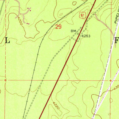 United States Geological Survey Anns Butte, OR (1963, 24000-Scale) digital map